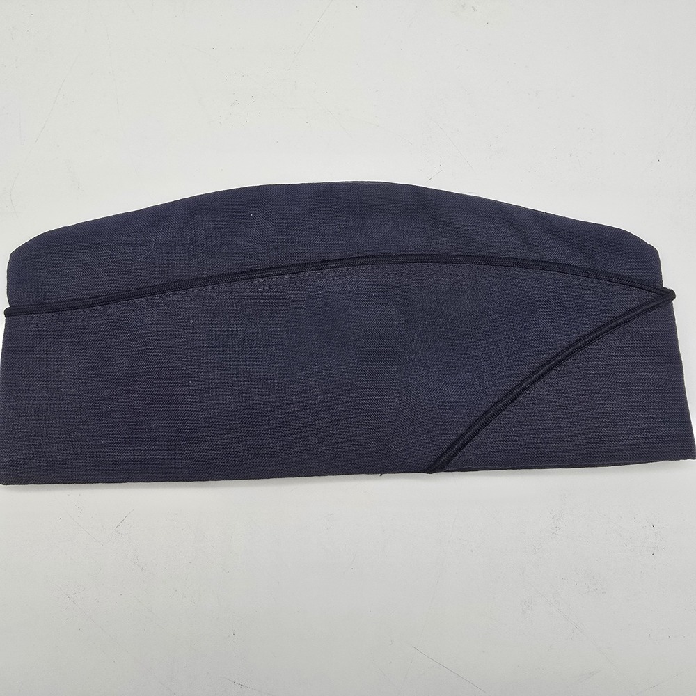 VTG USAF Blue Dress‎ Uniform  Wool Hat Garrison Cap Hat Flight Ace MILITARY